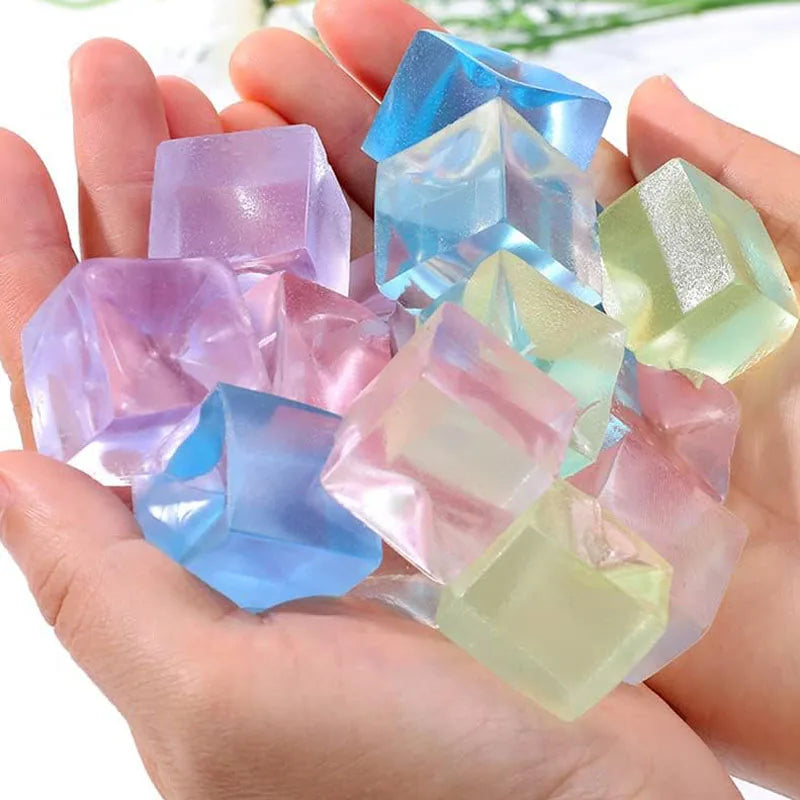 Squishy Ice Cube Stress Relief Toy