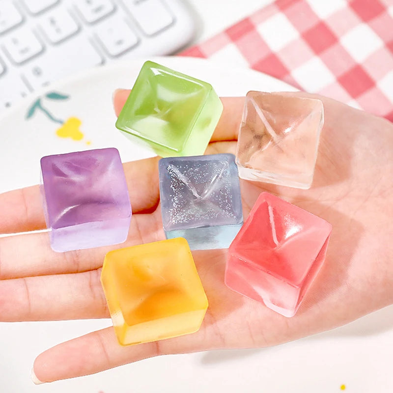 Squishy Ice Cube Stress Relief Toy