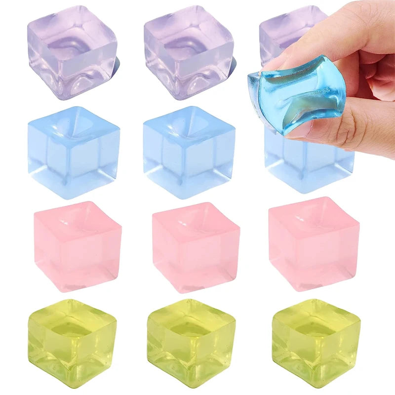 Squishy Ice Cube Stress Relief Toy