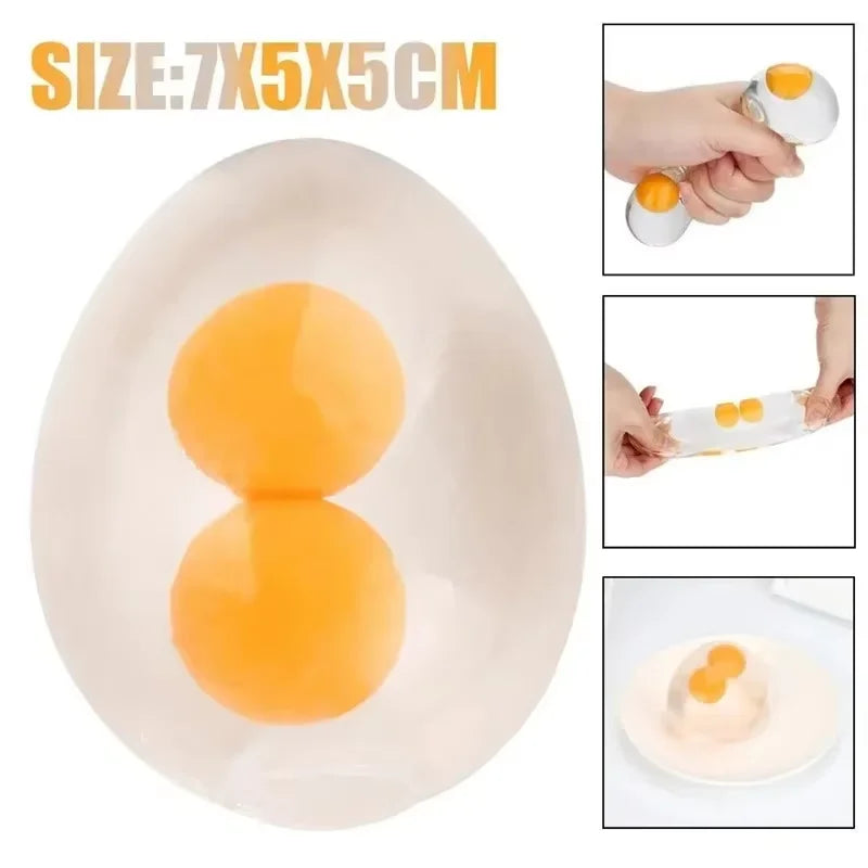 Funky Egg Squish Stress Ball