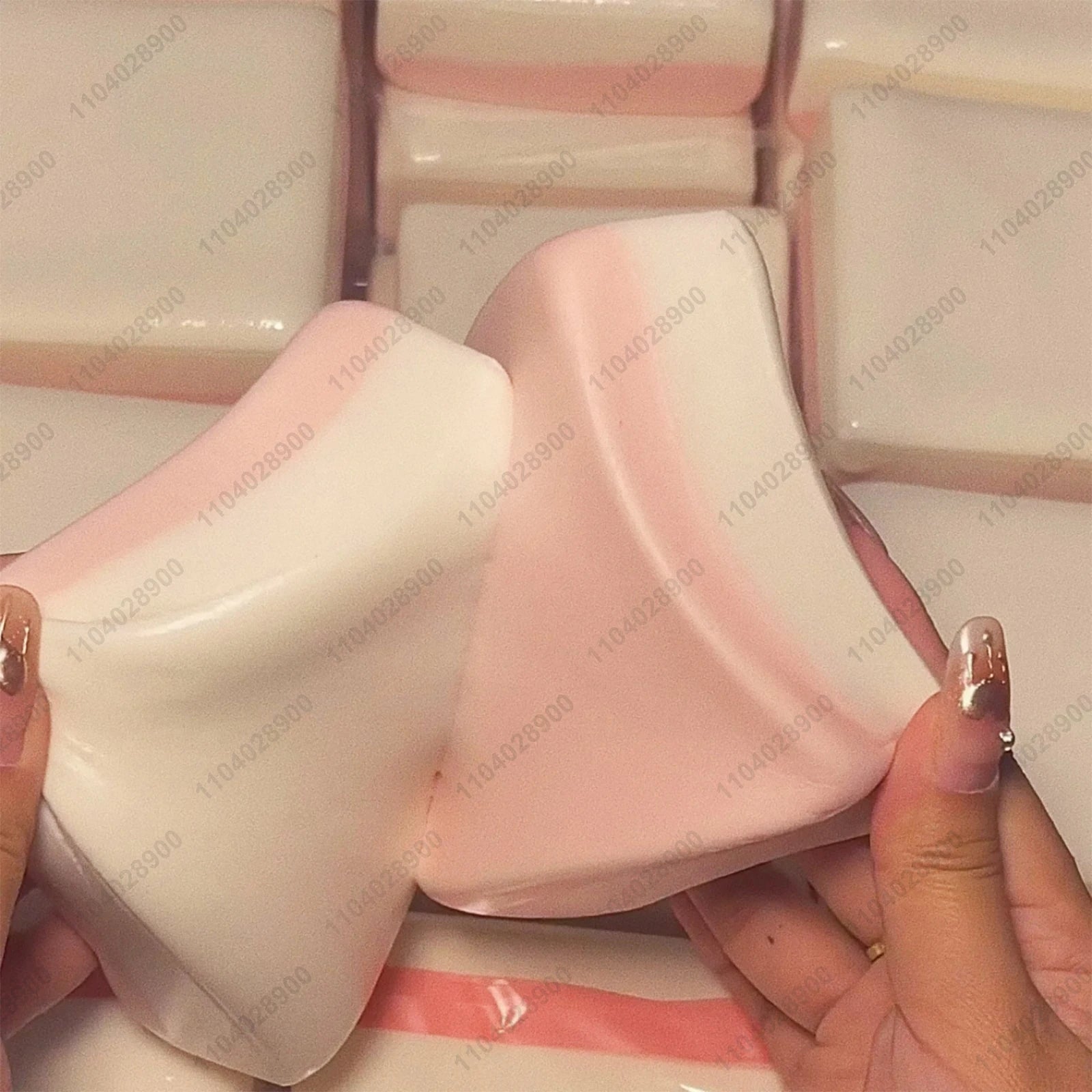 Strawberry Toast Squishy Toy