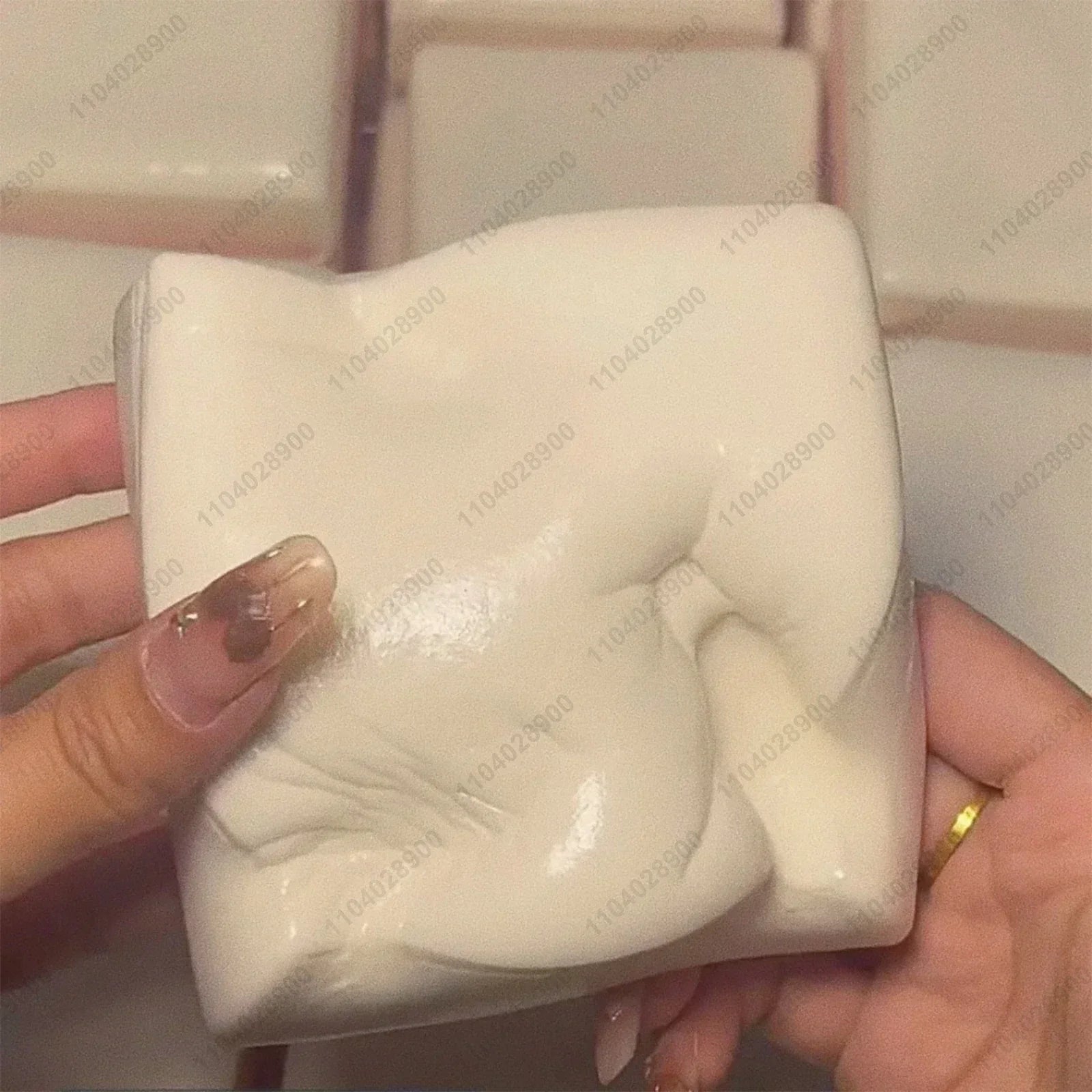 Strawberry Toast Squishy Toy