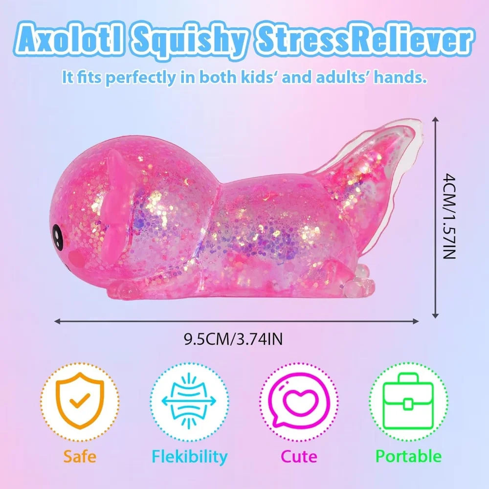 Calm Axolotl Squishy Buddy