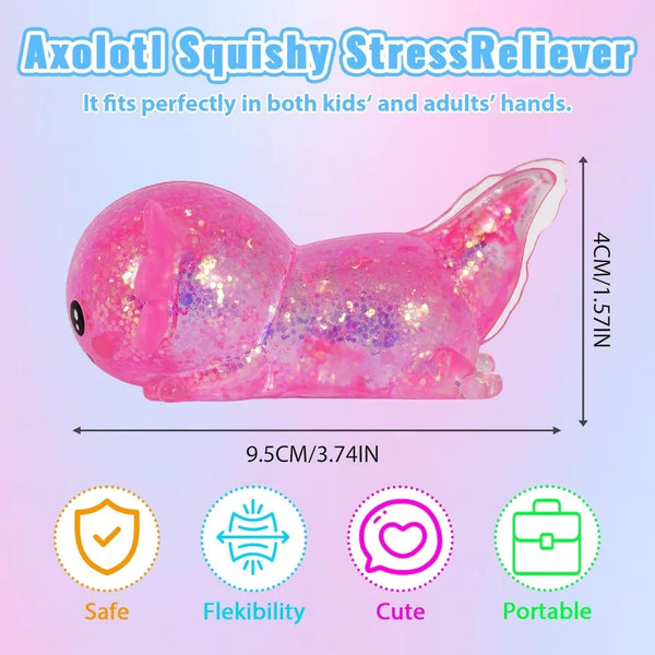Calm Axolotl Squishy Buddy