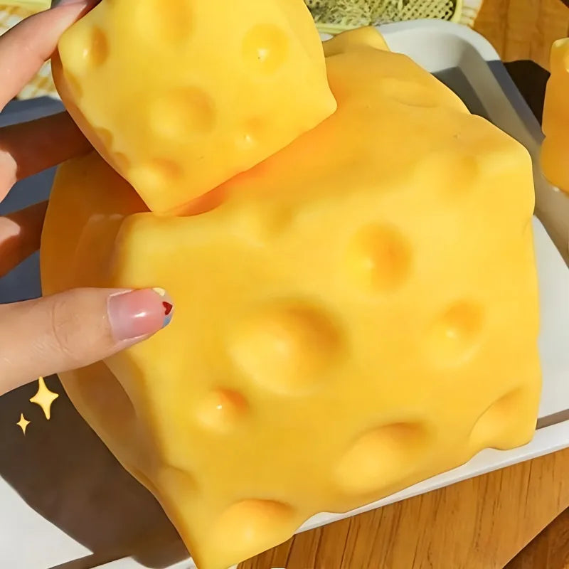 Giant Cheese Squishy Toy